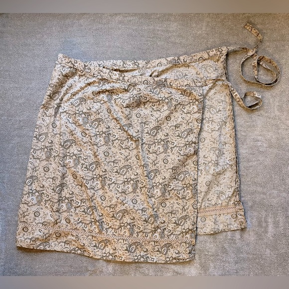 Vintage Jacob Annexe Paisley Wrap Skirt - Picture 3 of 10